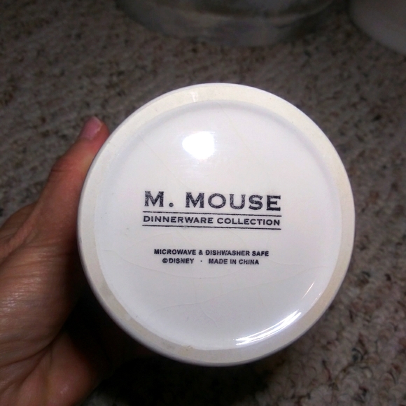 3/$18 M. Mouse Dinnerware Collection By Disney Ivory Mickey Mouse Coffee Mug - Picture 7 of 8